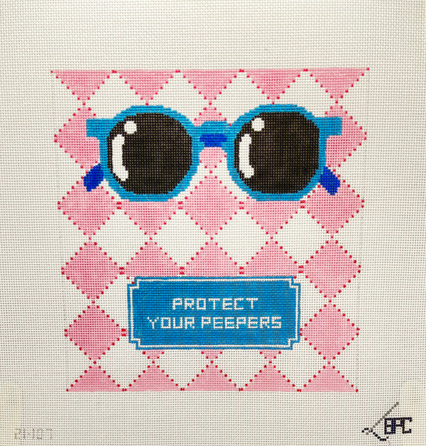 21-107 Protect Your Peepers Eyeglass Case