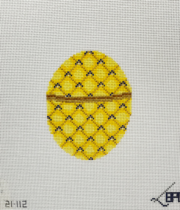 21-112 Faberge Egg - Yellow