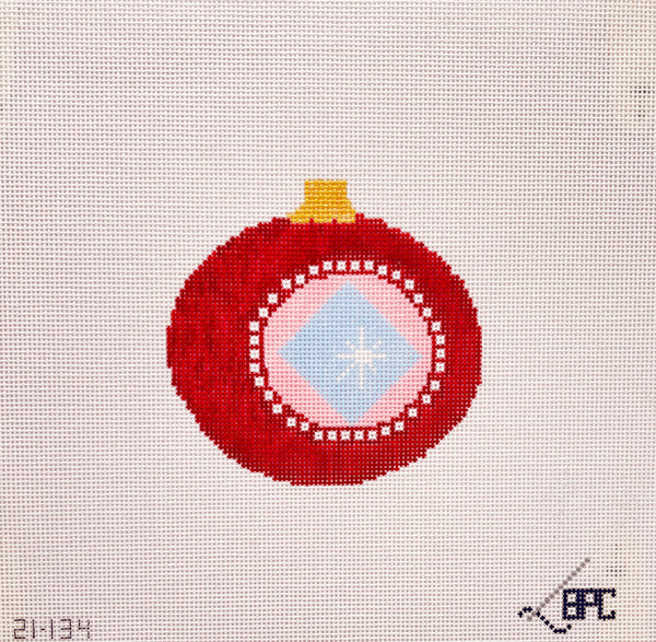 21-134 Retro Red Ornament