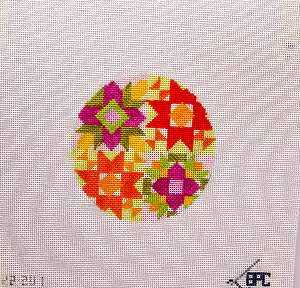 22-207 Quilt 4” round