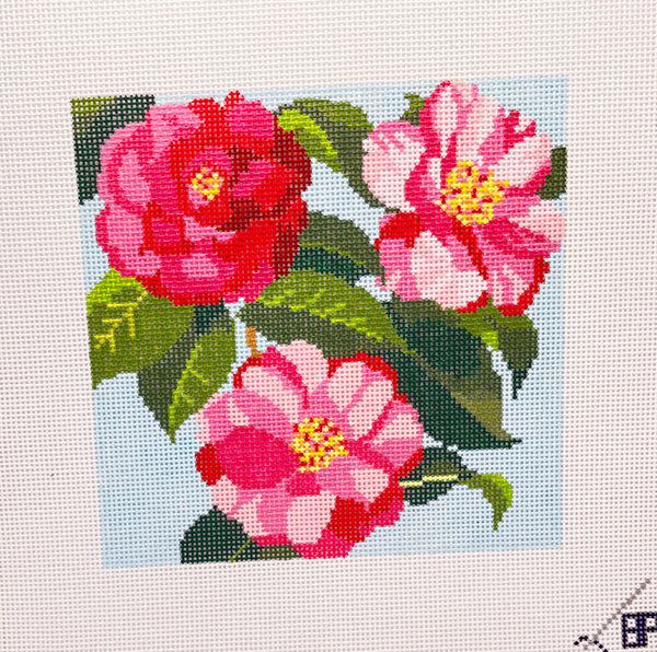 22-206 Three Camellias