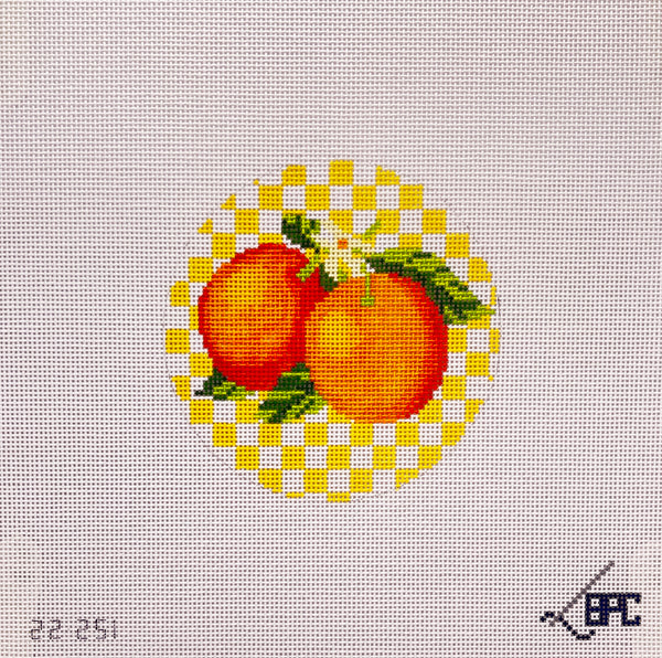 22-251 Oranges 4” round