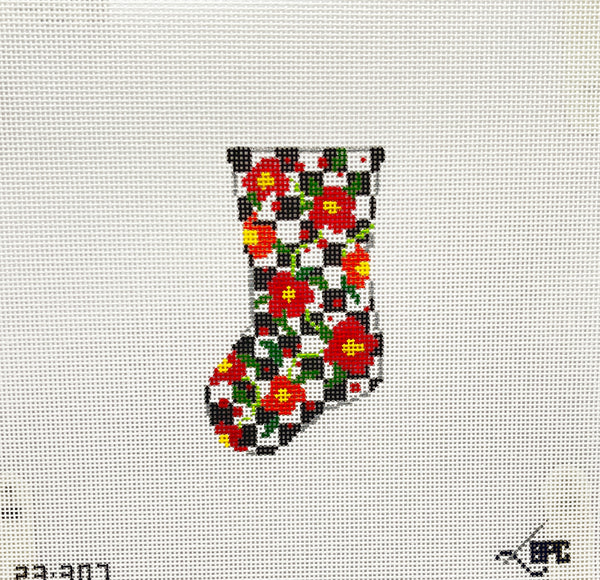 23-307 Micro Floral stocking