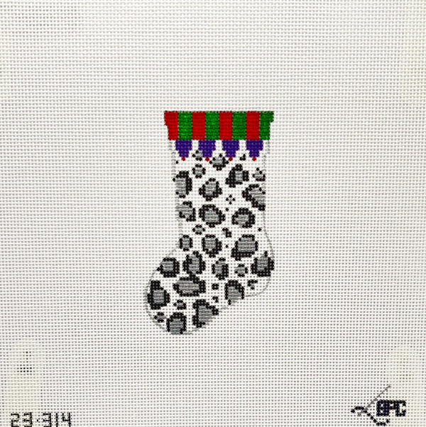 23-314 Micro Animal Print stocking