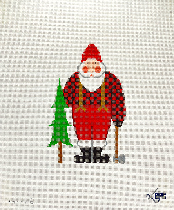 24-372 Lumberjack Santa Stand Up