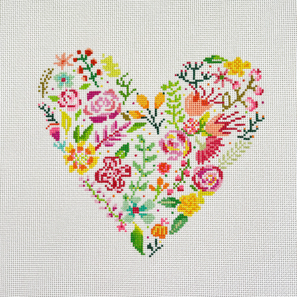 25-382 Floral Heart