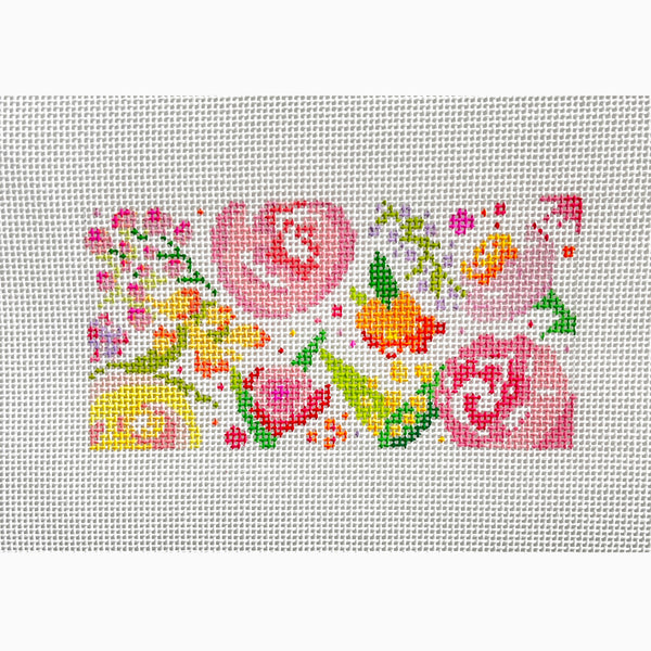 25-398 Rose Floral Purse Insert