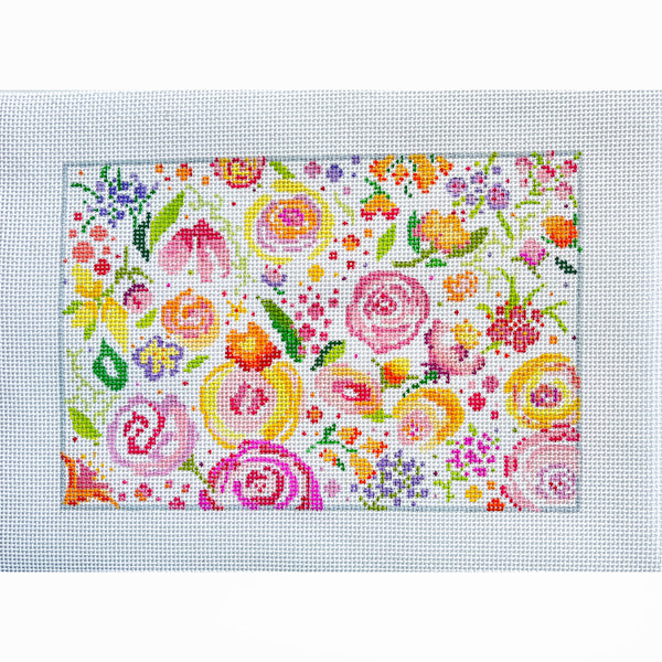 25-407 Rose Floral Purse